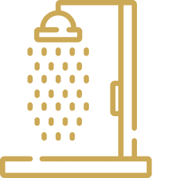 Pictogramme illustrant les travaux d'adaptation de salles de bains PMR