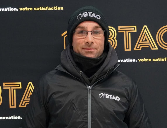 Geoffrey Loriault couvreur polyvalent agence BTAO 35