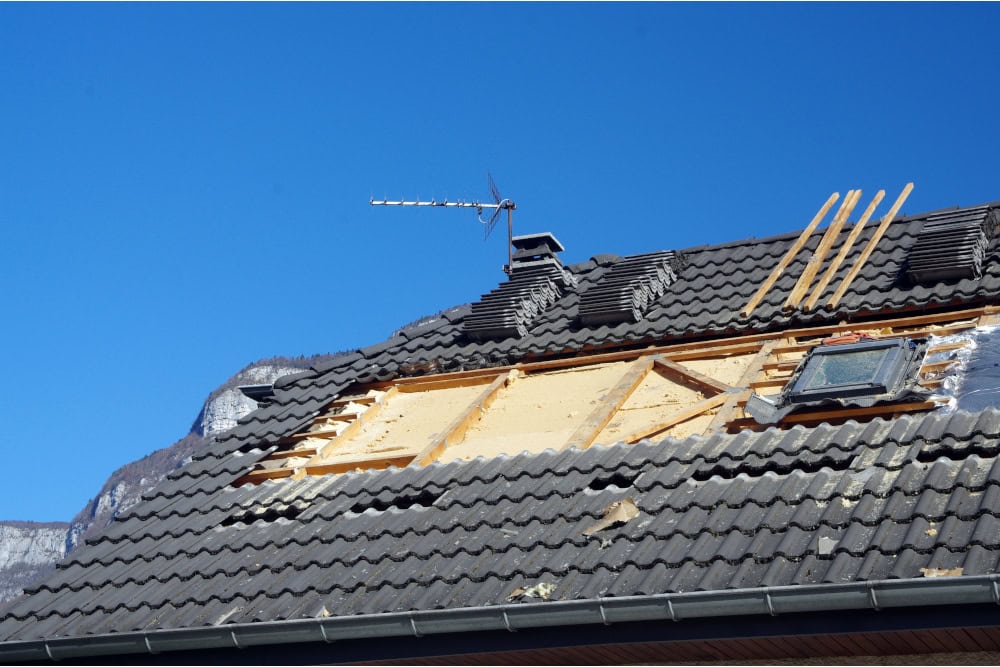 Travaux d'isolation de toiture