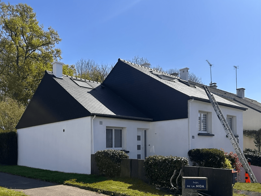 Rénovation toiture et façade maison 44