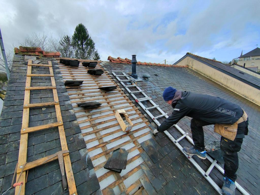rénovation partielle de couverture