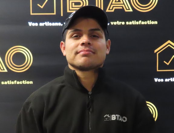 Jorge Garcia co gérant poseur plomberie BTAO 44