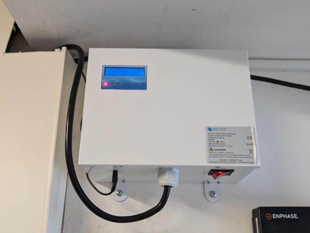 Pose d'un optimiseur d'électricité par BTAO