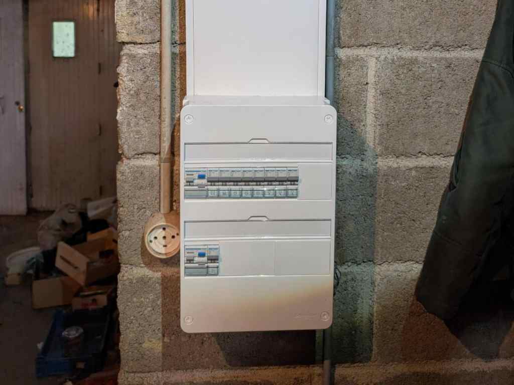 Remplacement tableau électrique 2 rangées par BTAO