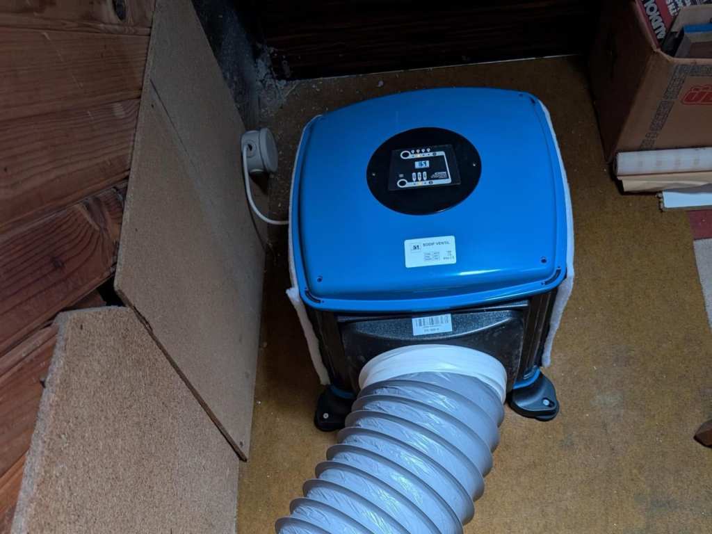 installation d'un système de ventilation par insufflation VMI par BTAO